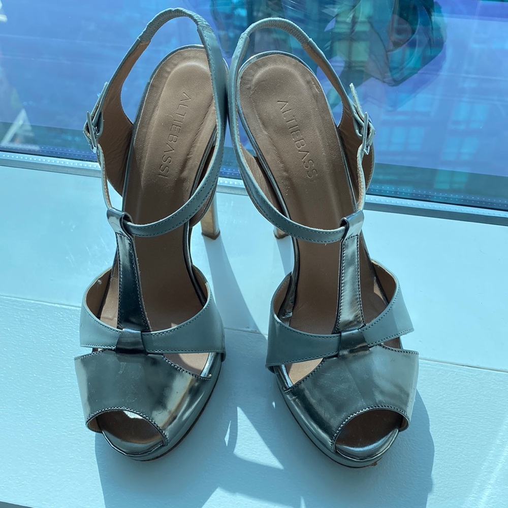 Italian Peep Toe Heels